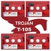 Pack 4 Bater�as TROJAN T-105 | 6 Voltios 250 Amperios